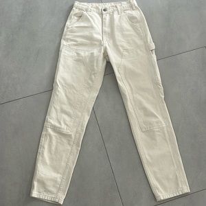 Brandy Melville Beige Cargo Pants